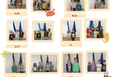 Coloré amusant ludique trombinoscope document A4 - 1